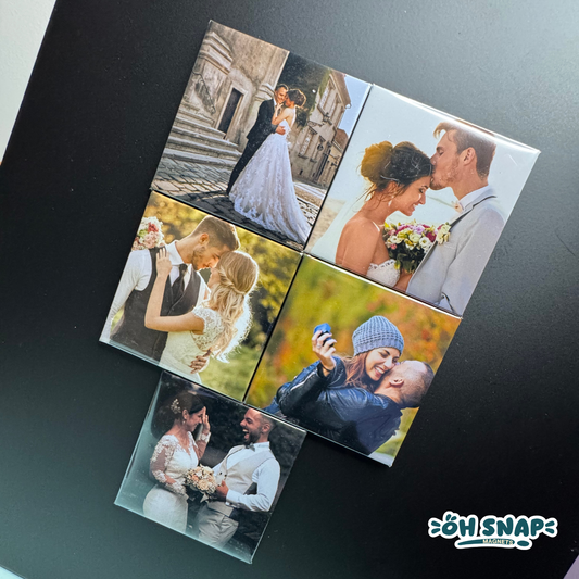 2.5"x2.5" Custom Photo Magnets