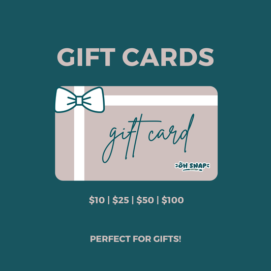 Oh Snap Printing! Gift Cards